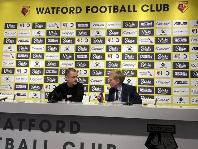 Shaun Maloney could not hide his pride while speaking to the media at Watford