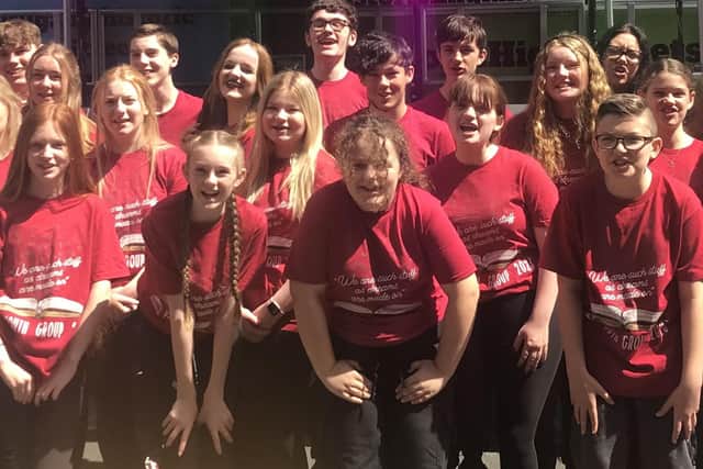 Wigan Little Youth Theatre members