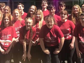 Wigan Little Youth Theatre members
