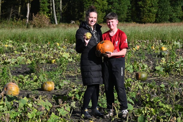 Family fun at the Winstanley Park Pumpkin Patch.
