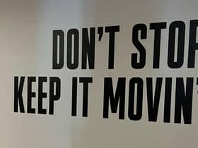 The poster that keeps Luke Marsden motivated