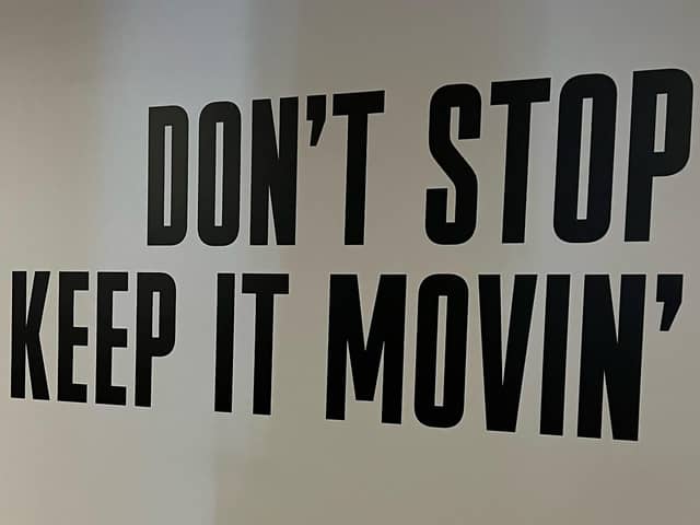 The poster that keeps Luke Marsden motivated