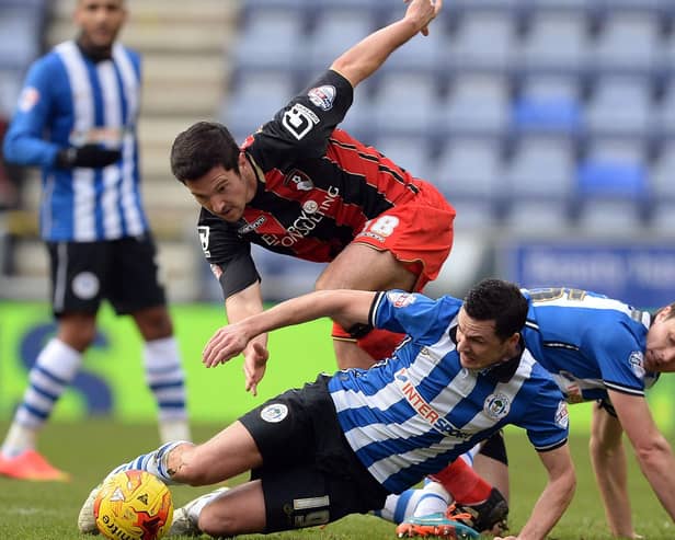 Don Cowie during his time with Latics