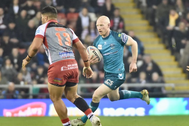 Liam Farrell in action for the Warriors.