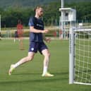 Will Keane during Latics' training camp in Hungary last week