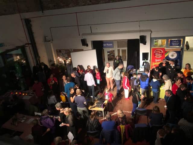 Crowds at the For Dom, Bruno & the Amazon launch