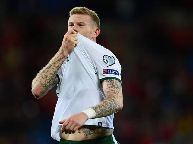 James McClean has become only the seventh player to win a century of caps for Ireland