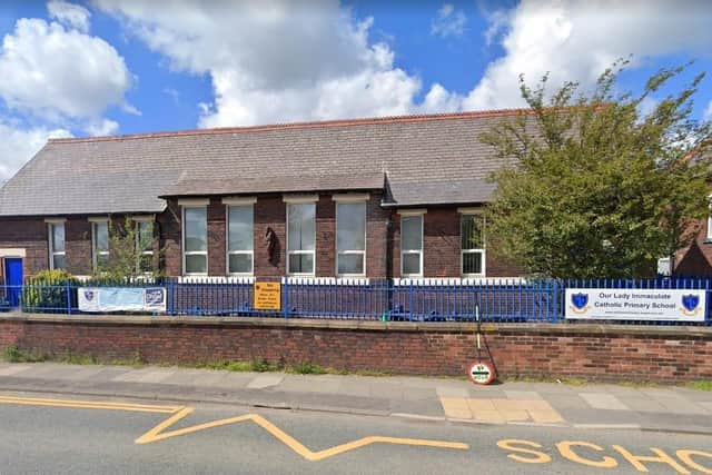 Our Lady’s Immaculate RC Primary School on Downall Green Road, Bryn, which will shut at the end of the academic school year