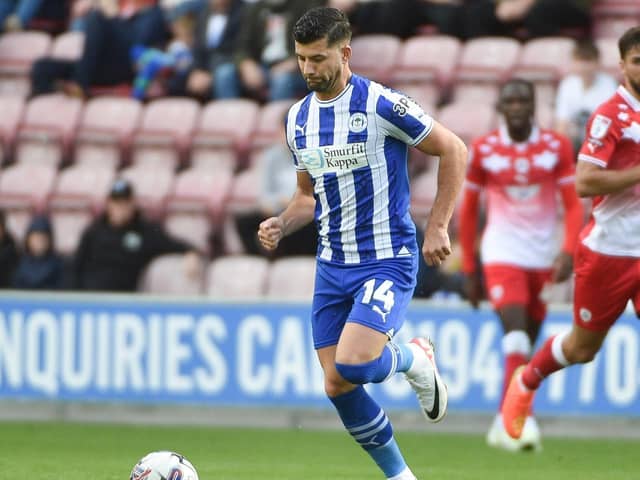 Jordan Jones was back in a Latics shirt for the first time in 21 months at the weekend
