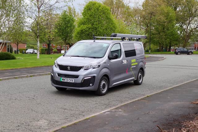 New all-electric vans in the Wigan area