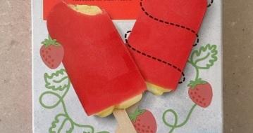 Strawberry split ice cream lolly.
As recommended by Julie Davies-Burns.