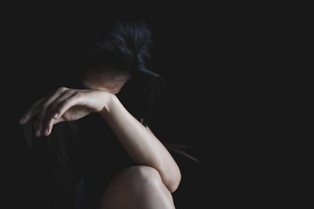 'Jane' was repeatedly battered, raped and imprisoned by Nathan Modlinsky during their nightmare relationship. Picture posed by model