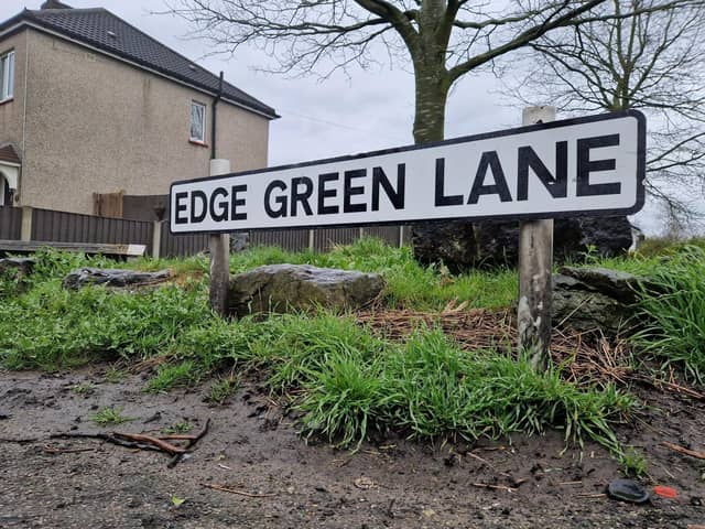 Emergency services were called to Edge Green Lane in Golborne to reports of a house fire