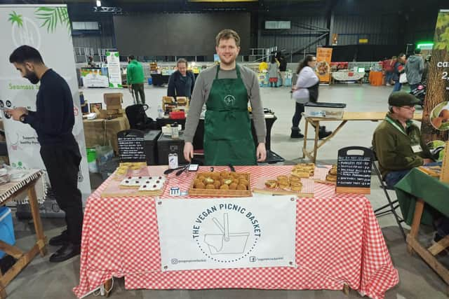 John Roper at the Northern Vegan Festival