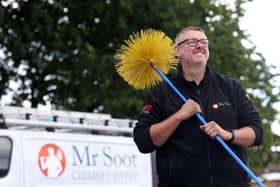 Mr Soot Chimney Sweep founder David Sudworth is heading to the USA