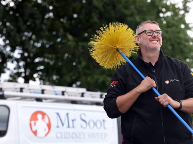 Mr Soot Chimney Sweep founder David Sudworth is heading to the USA