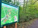 Police were called to Haigh Woodland Park in the early hours of the morning amid fears for the welfare of a young woman