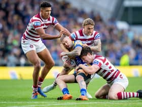Wigan Warriors were defeated by Leeds Rhinos at Headingley
