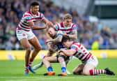 Wigan Warriors were defeated by Leeds Rhinos at Headingley
