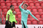 Thelo Aasgaard's goal just before the hour mark set Latics on their way at Exeter