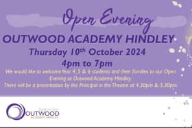 Outwood Academy Hindley - Open Evening Thursday 10th October 2024