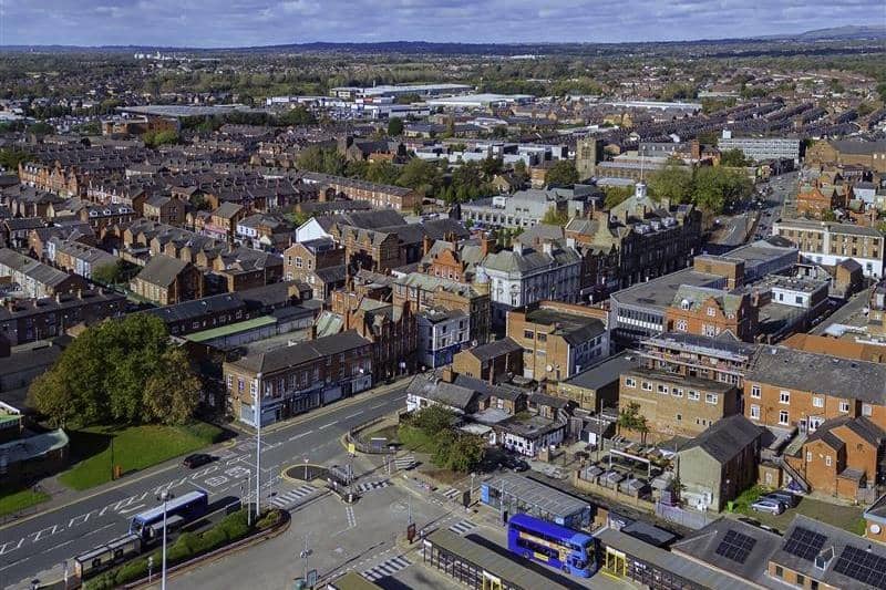 Leigh town centre