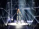 Singer Sam Ryder performs on behalf of the UK during the final of the Eurovision Song contest 2022. Picture: Marco Bertorello/AFP via Getty Images