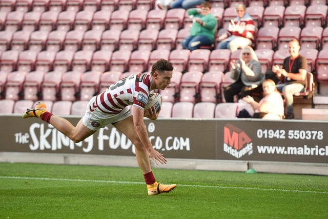 Jai Field ran the length of the pitch to score his first of the game, before later adding a second after the break.