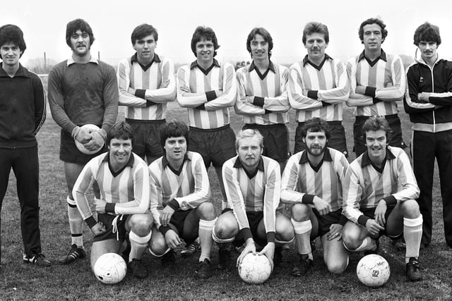 The Wigan Amateur League team in 1979.