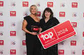 Emma Seddon (left), HR Officer at Wigan and Natalie Moulton (right), HR Manager at Flint.