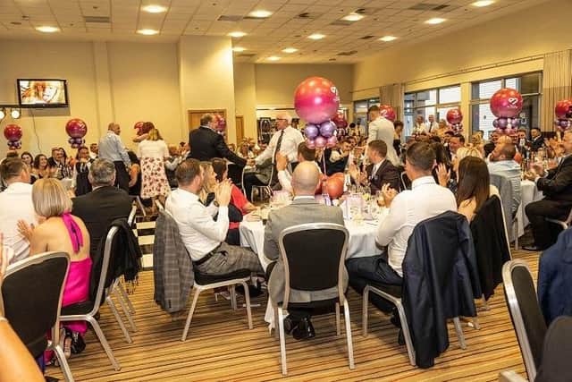 Hundreds of people enjoyed the ball in Holly's memory