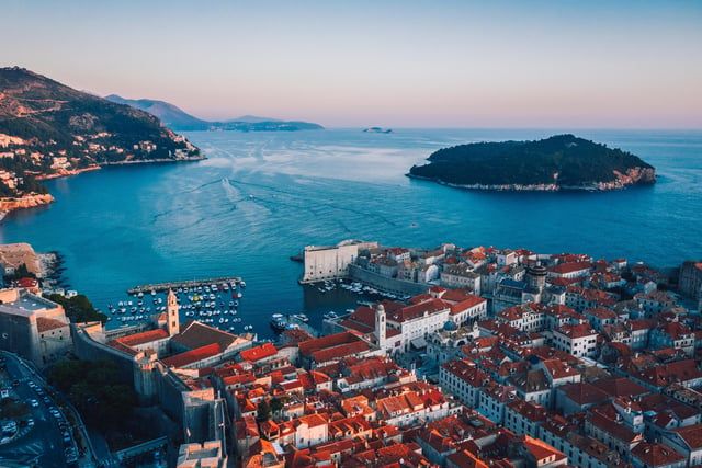 One of the less commonly known romantic destinations is Dubrovnik in Croatia. With its stunning mediaeval old town, narrow cobbled streets and beautiful sea views, it provides the perfect setting for romance-seeking couples.