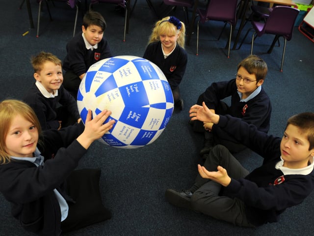 Year 4 and a giant ball