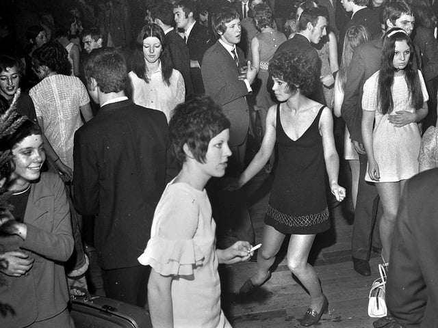 New Years Eve at Wigan Casino Club in 1969.