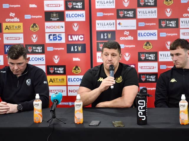 St Helens and Wigan held a joint media press conference at the Totally Wicked Stadium on Monday