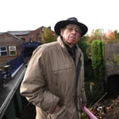 Local resident Dave Culshaw, is angry at the proposed plans  to demolish the railway bridge on Ladies Lane