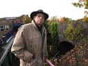 Local resident Dave Culshaw, is angry at the proposed plans  to demolish the railway bridge on Ladies Lane