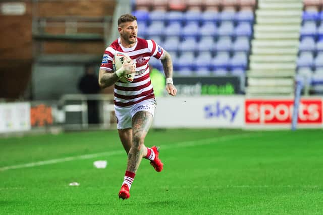 Zak Hardaker has departed Wigan Warriors