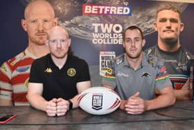 Wigan Warriors and Penrith Panthers captains Liam Farrell and Isaah Yeo