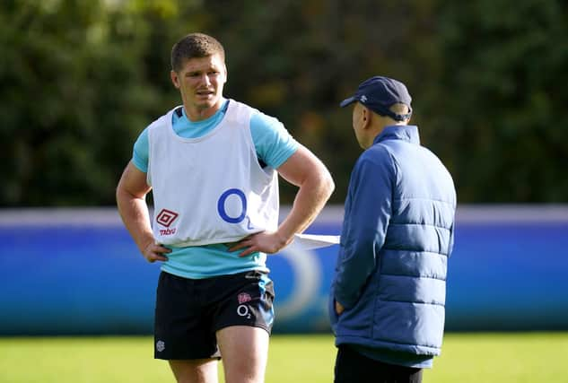 England's Owen Farrell