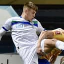 Will Goodwin during one of his rare appearances for Latics last season