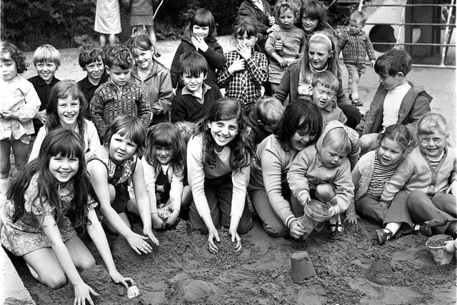 RETRO 1972 - Summer fun in Wigan's Mesnes Park July 1972