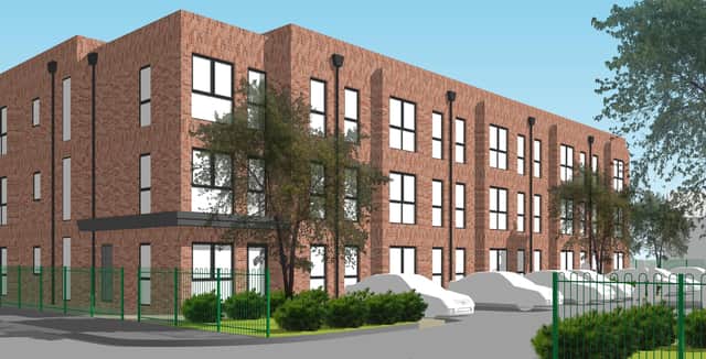 An artist's impression of how the development planned for Coop Street, Scholes, could look