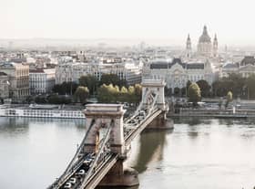 Views of the Szechenyi Chain Bridge from the Four Seasons Hotel Gresham Palace. Image: Four Seasons