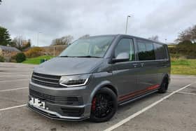 A VW Transporter similar to the one Nathan Pygott was driving on the motorway at Bury while banned