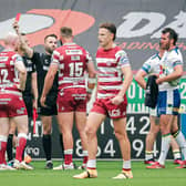 Kaide Ellis was sent off against Warrington Wolves