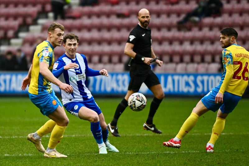 Plugged away in both the 'No.10' role and central midfield in the second half without much joy
