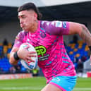 Tiaki Chan made his second Wigan appearance in the win over London Broncos