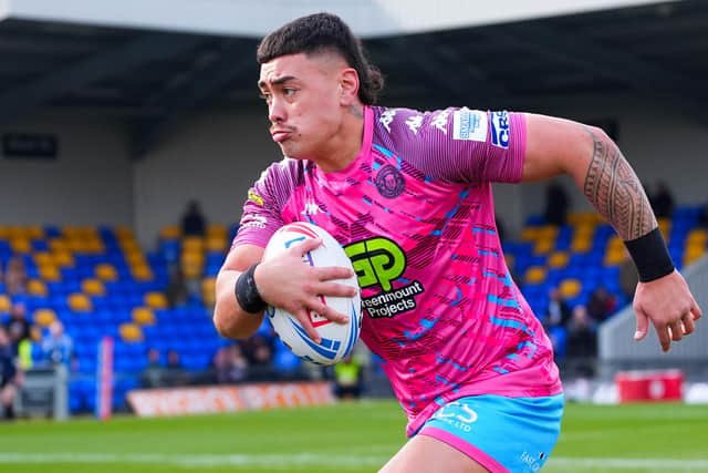 Tiaki Chan made his second Wigan appearance in the win over London Broncos