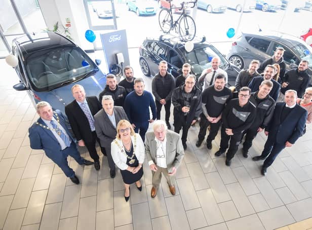 45th anniversary celebrations at Chris Allen Garages in Poulton
